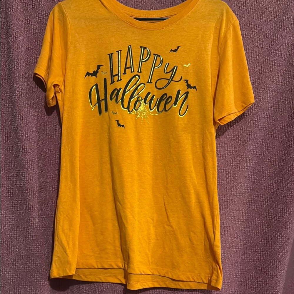 Happy Halloween Orange T-Shirt